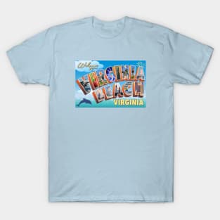 Virginia Beach Postcard T-Shirt